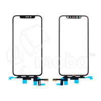 Стекло для переклейки iPhone Xs в сборе с тачскрином и OCA пленкой Черный - OR (Mitsubishi)