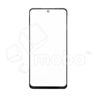 Стекло для переклейки Xiaomi Poco M3 Pro 5G/Redmi Note 10T/10 5G (M2103K19PG/M2103K19Y)  в сборе с OCA пленкой Черный - OR (Mitsubishi)