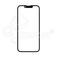 Стекло для переклейки iPhone 13/13 Pro (A2635/A2640) с OCA пленкой Черный - OR (Mitsubishi)