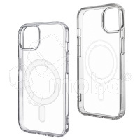 Чехол-накладка для iPhone 14 Plus (Magsafe, прозрачный)