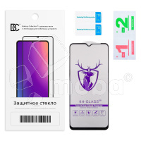 Защитное стекло "Премиум" для Tecno POP 7 Черный