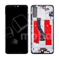 Дисплей для Huawei P20 Pro (CLT-L29) модуль с рамкой Черный - (OLED)