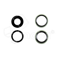 Стекло камеры для iPhone 17 (комплект 2 шт.) Зеленый