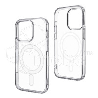 Чехол-накладка для iPhone 16 Pro (Magsafe, прозрачный)