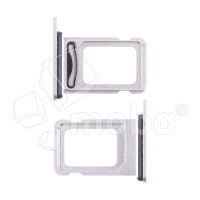 Держатель SIM для iPhone 14/14 Plus (2 Sim) (A2883/A2887) Белый