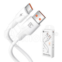 Кабель USB - Type-C BC X81 Soft (PD) Белый