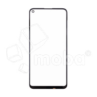 Стекло для переклейки Huawei P40 Lite E/Honor 9C сборе с OCA пленкой Черный - OR (Mitsubishi)