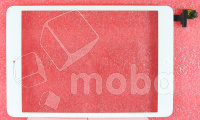 Тачскрин для iPad mini 1/2 2012/2013 (A1432/A1454/A1455/A1489/A1490/A1491) в сборе с микросхемой Белый