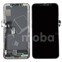 Дисплей для iPhone X (A1865/A1901) в сборе с тачскрином Черный - (Hard OLED)