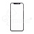 Стекло для переклейки iPhone 12/12 Pro в сборе с OCA пленкой Черный - OR (Feaglet)