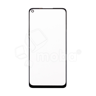 Стекло для переклейки Xiaomi Redmi Note 9 (M2003J15SC/M2003J15SG) в сборе с OCA пленкой Черный - OR (Mitsubishi)