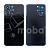 Задняя крышка для Xiaomi Redmi 12 4G (23053RN02Y) Черный - Премиум