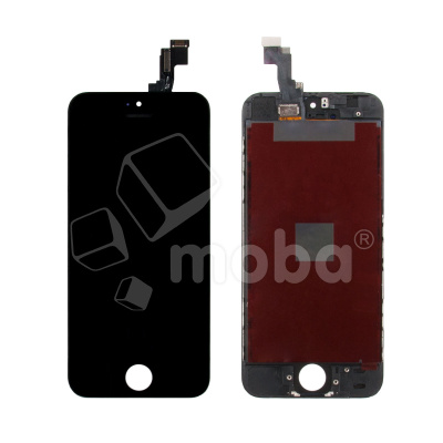 Дисплей для iPhone 5S/SE в сборе с тачскрином Черный - Оптима