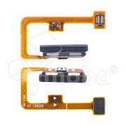 Шлейф для Xiaomi Mi 11 Lite 4G/5G (M2101K9AG/M2101K9G) сканер отпечатка пальцев Черный