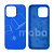 Чехол-накладка Soft Touch для iPhone 15 Pro Max Синий
