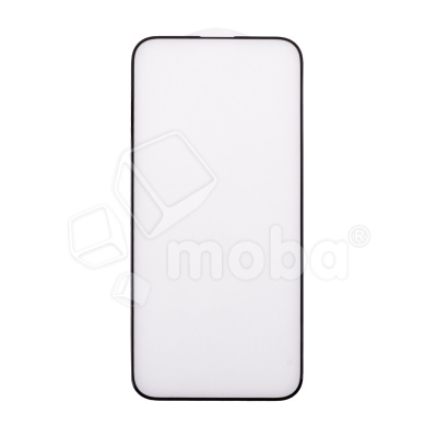 Защитное стекло "Матовое" для iPhone 15 Plus Черный (Закалённое, полное покрытие)