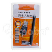 USB Wi-Fi адаптер (2,4 - 5 GHz) Черный