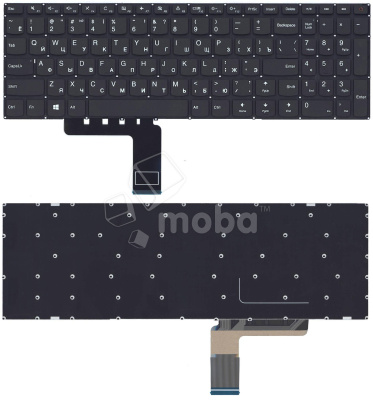 Клавиатура для ноутбука Lenovo IdeaPad 110-15IBR черная