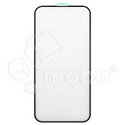 Защитное стекло "Стандарт" для iPhone 14 Pro Max Черный (Полное покрытие)