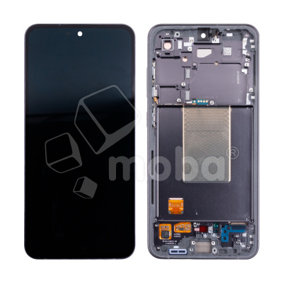 Дисплей для Samsung Galaxy S24 FE (S721B) модуль с рамкой Черный - OR (SP)