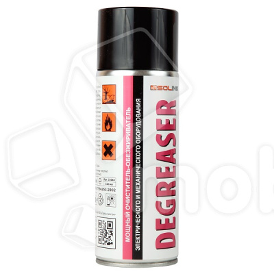 Спрей-очиститель Solins DEGREASER (400 мл) - заменяет бензин «Калоша»