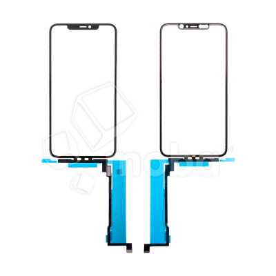 Стекло для переклейки iPhone 11 Pro Max в сборе с тачскрином и OCA пленкой Черный