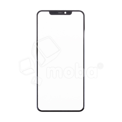 Стекло для переклейки iPhone 11 Pro Max (A2218) с OCA пленкой Черный - OR (Feaglet)