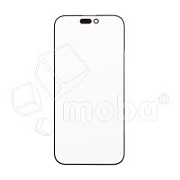 Стекло для переклейки iPhone 16 (A3287) с OCA пленкой Черный - OR (Feaglet)